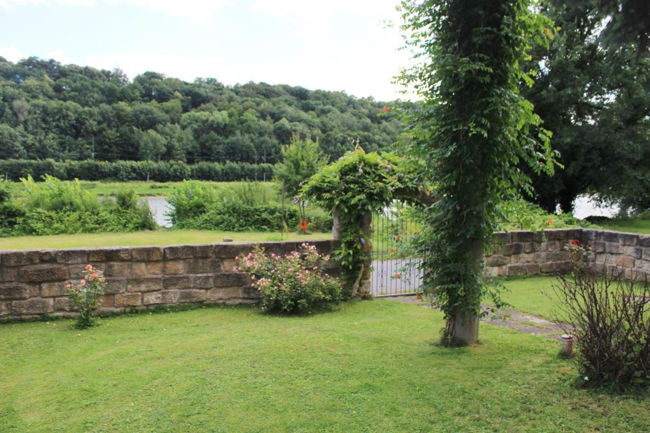 Ferienhaus Franz - An Der Elbe, Mit Grossem Garten Pirna Exterior foto